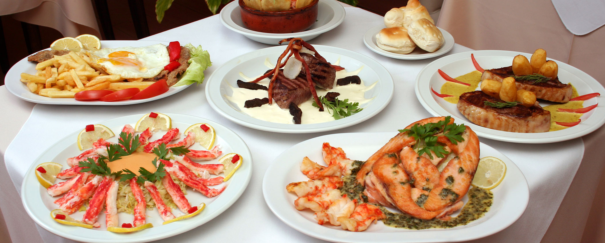 Platos fotografiados para el restaurante La Carmela